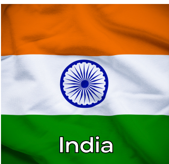 bandera de India